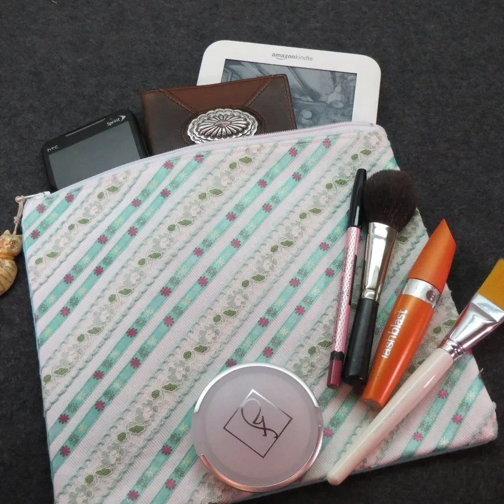 XL Makeup Bag Storage Pouch Cosmetic Tote Lingerie Bag Zippered Travel Bag NEW